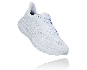 Hoka One One Clifton 7 Mens Walking Shoes White/White | AU-9452731
